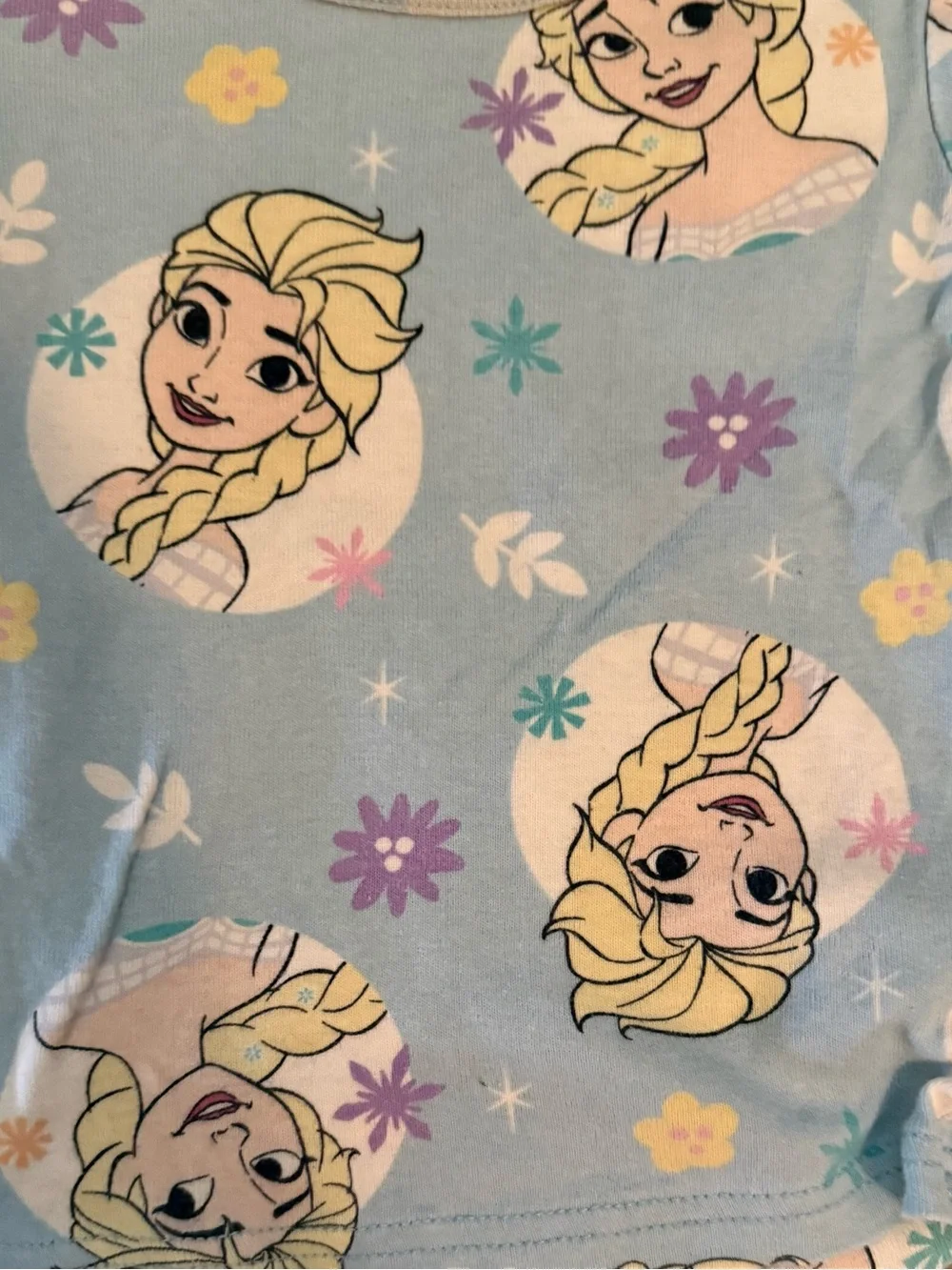 Lot of 3T Girls Disney Frozen Elsa Pajamas